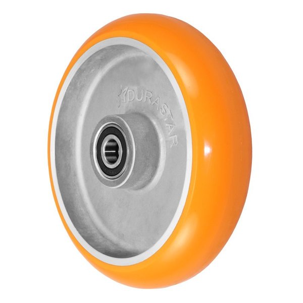 Durastar Wheel; 8X2 Sirius Dua Premium Polyurethane|Aluminum (Donut; Yellow); D 820DUA63M
